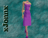 xJx Purple Evening Dress