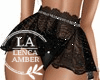 Lace black skirt