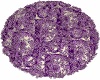 VW Purple & White Rug