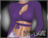 [BGD]Purple Tied Top