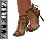 Heels - Western Brown