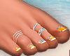 Feet v1 + Orange Nails