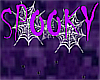 Spooky Web Purple
