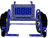 wheel chair band blue