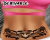 Der. belly rose tattoos