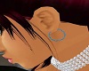 Blue Jeweled earrings