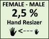Hand Scaler 2,5%