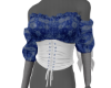 ~E~ Floral Topaz Corset