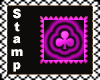 Stamp-Trefle-Rose