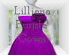 Lilliana Purple Gown