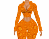 Orange Jog Set