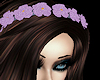 Lilac Pink Flower Crown