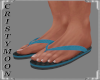 *CM*NEMO SANDALS-BLUE