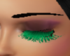 ~SM~Dark Green Eyelashes