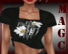 Daisy faith black tshirt
