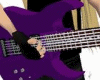Purple Metal Guitar