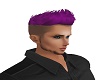Purple Mens Hair
