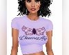 LavenderButterflyTee