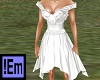 !Em White Ruffled Dress