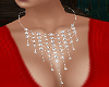 Evening Web Necklace