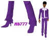 HB777 Prince Boots DkPpl