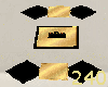 Black/Gold Relax Pillows