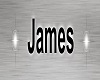 Desk name "James"