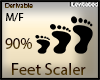 M/F 90% Feet Scaler &;