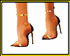 black/gold heels