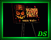 *Halloween Party Sign