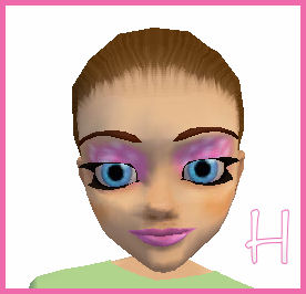 Pink Glitter Make-up 020