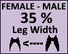 Leg Thigh Scaler 35%