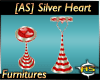 [AS] Silver Heart Chair