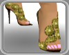 [Mdh]Gold Splashed Heels