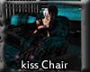 Teal/Aqua Kiss Chair