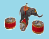 elephant playing