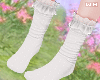 w. Cute White Socks