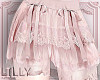 coquette frill  pink