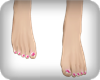 Aubra Bare Feet