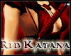 Red katana
