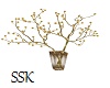 Gold Vase Tree