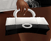 FG~ Black White Purse