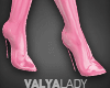 V| Athena Pink PVC Boots
