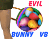 Evil easter bunny basket