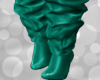 Teal boots