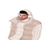 beige xmas ear muffs