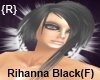 {R}Rihanna Black haircut