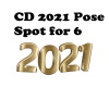 CD 2021 Pose Spot for 6