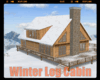 #Winter Log Cabin