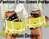 Fashion Chic Green Purse